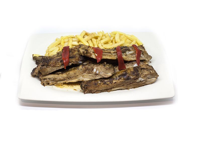 Costillas de cerdo al horno
