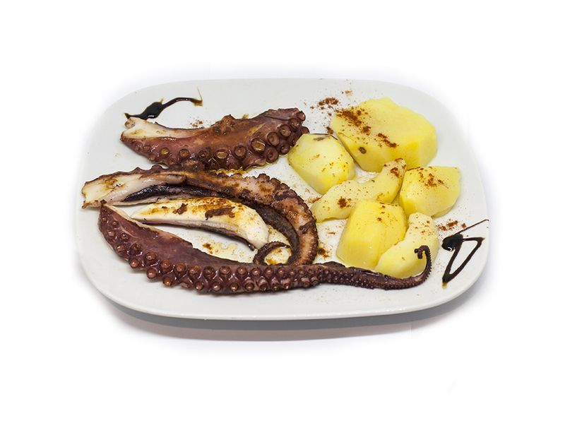 Pulpo a la parrilla